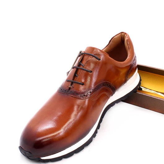Zapatos de Cuero Transpirables con Suela Antideslizante para Hombre - Image 11