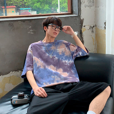 Playera Tie-Dye para Hombre Cuello Redondo - Image 4