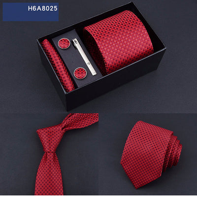 Corbata Ejecutiva Rayas Azul y Negro 8cm - Image 39