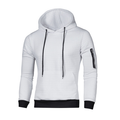Sudadera con Capucha y Textura Jacquard para Hombre - Image 8