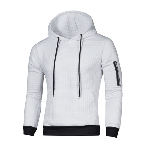 Sudadera con Capucha y Textura Jacquard para Hombre - Image 8