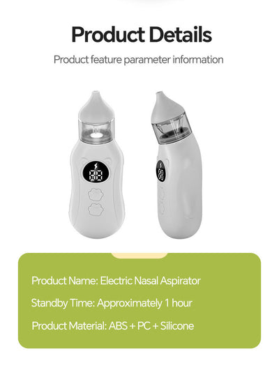 Aspirador Nasal Eléctrico para Bebés - Descongestión Rápida y Segura - Image 6