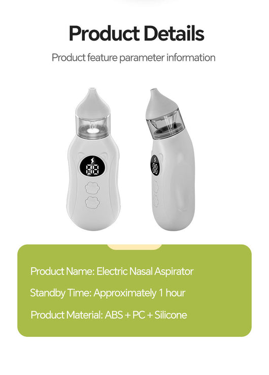 Aspirador Nasal Eléctrico para Bebés - Descongestión Rápida y Segura - Image 6
