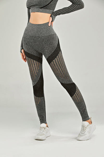 Leggins Levantacaderas Peach con Malla Deportiva - Image 21
