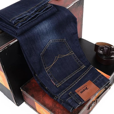 Jeans Ejecutivos de Verano para Hombre - Corte Recto Elástico y Cómodo - Image 9