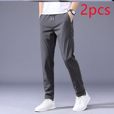 trousers, sweatpants, black, grey, white, casual, sporty - Image 32