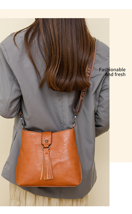 Bolso Retro de Cuero para Mujer - Bandolera Estilo Vintage - Image 31