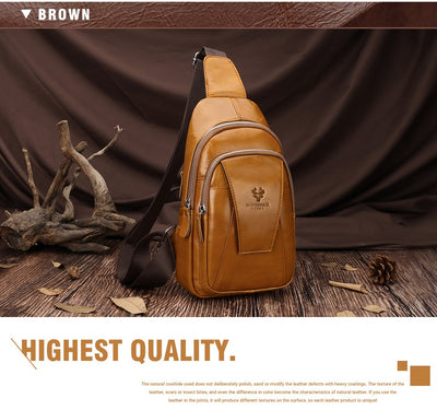 Bolso de Hombro en Cuero Vacuno Completo para Trabajo y Viajes - Image 10