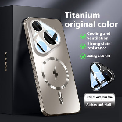 Funda Protectora Magnética con Lentes de Color Sólido para Celular - Image 5