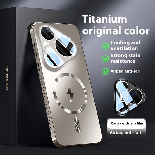 Funda Protectora Magnética con Lentes de Color Sólido para Celular - Image 5