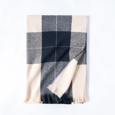 Chal de Cachemira Artificial Grueso para Mujer - Abrigo Cálido de Invierno - Image 7