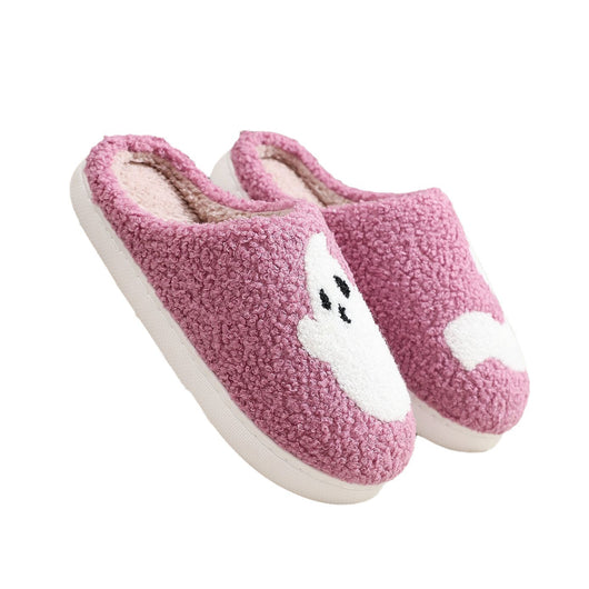 Pantuflas de Algodón Fantasma Halloween Púrpura - Image 5