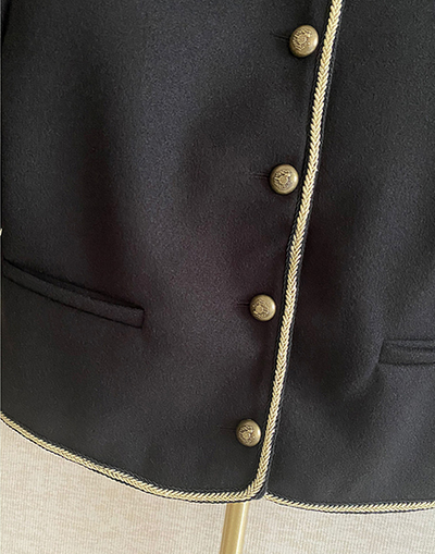 Abrigo Negro de Moda para Mujer - Diseño Personalizado y Versátil - Image 9