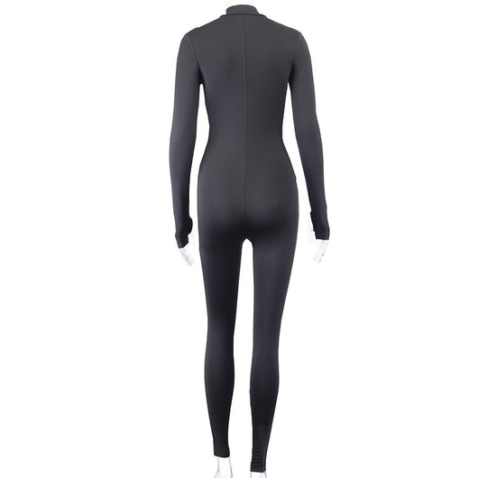 Jumpsuit Largo para Mujer con Cierre Metálico - Otoño e Invierno - Image 11