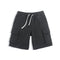 Pantalones Cargo Sueltos con Cintura Elástica y Cordón - Múltiples Bolsillos Estilo Japonés