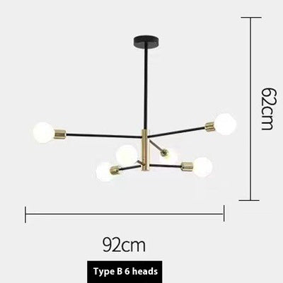Lámpara Colgante LED Nórdica Minimalista para Estudio - Image 5