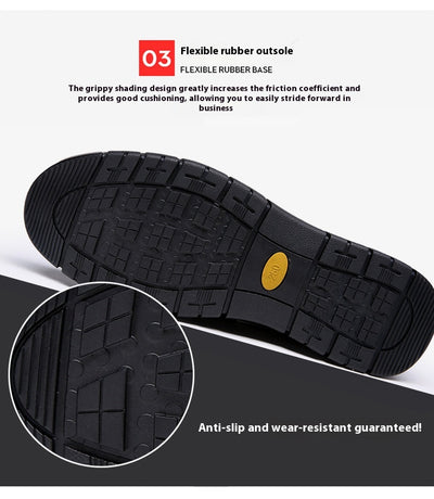 Zapatos de Cuero para Hombre - Elegancia Profesional Otoño Invierno - Image 8