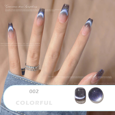 Esmalte de Uñas Whitening Cat Eye con Fototerapia Cristal Dinámico - Image 14