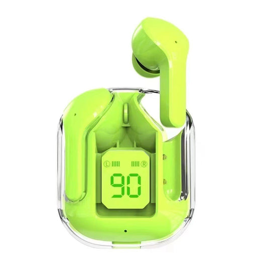 Auriculares Bluetooth True Wireless con Estuche Cápsula Espacial Transparente - Image 5