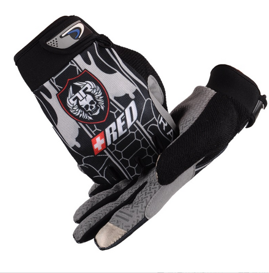 Guantes Deportivos Táctiles de Terciopelo para Montar a Caballo Resistentes al Viento - Image 15
