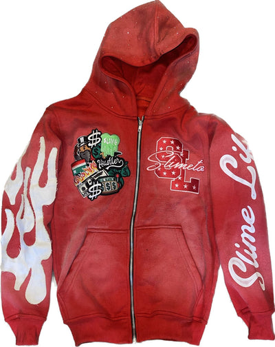 Sudadera con Capucha y Estampado Bordado para Hombre - Image 13