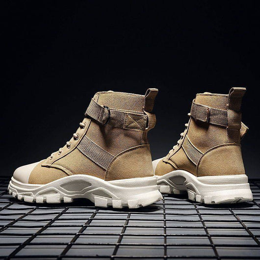 Bota Casual Estilo Británico para Hombre - Versátil y Resistente - Image 9