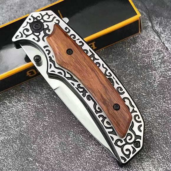 Cuchillo Táctico Plegable de Defensa Personal