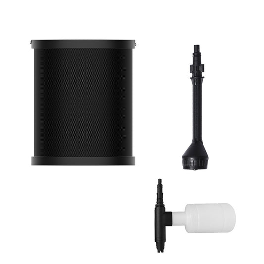 Paquete de Pistola Lavadora Eléctrica Dual Power Portátil Negro