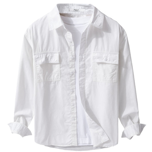 Polo Cargo Casual Hombre Colores Sólidos - Image 3