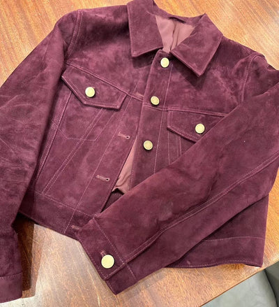 Chaqueta de Cuero Retro Corta - Image 24