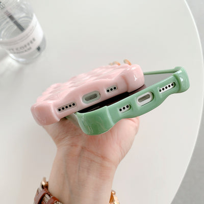 Funda Móvil con Diseño Geométrico 3D Rombos - Image 13