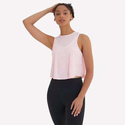 Blusa Deportiva Yoga Suelta sin Mangas - Top Versátil para Entrenamientos - Image 2