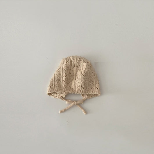 Gorro Tejido Transpirable con Cierre Ajustable para Recién Nacido - Image 11