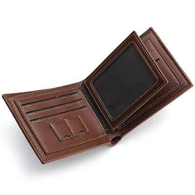 Billetera Retro para Hombre con Múltiples Compartimentos de Tarjetas - Image 7