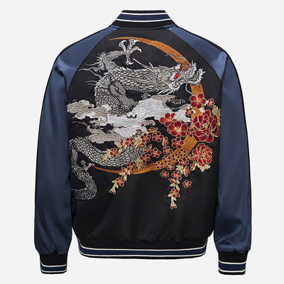 Chaqueta Béisbol Hombre Bordado Dragón Flying Dragon Premium - Image 3