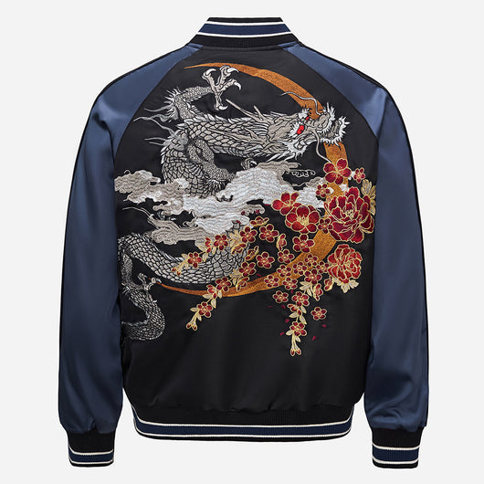 Chaqueta Béisbol Hombre Bordado Dragón Flying Dragon Premium - Image 3