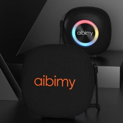 Parlante Bluetooth Resistente al Agua con Luz RGB