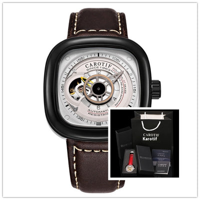 Reloj Mecánico Automático Cuadrado Hueco para Hombre - Estilo Hot Blast Dunk - Image 10