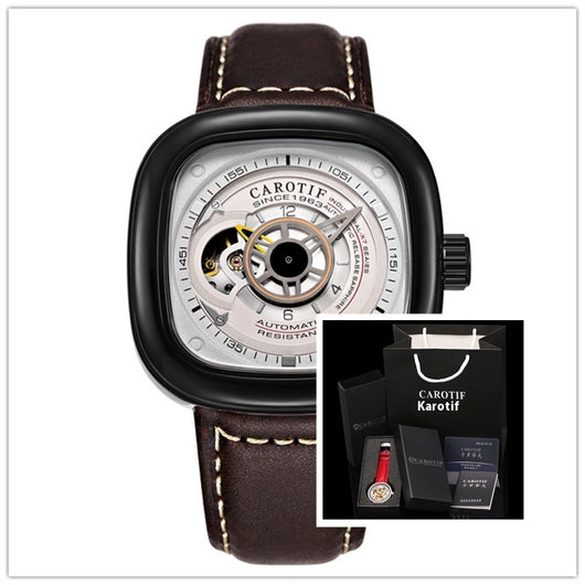 Reloj Mecánico Automático Cuadrado Hueco para Hombre - Estilo Hot Blast Dunk - Image 10