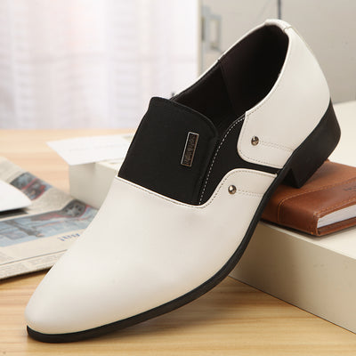 Zapatos de Cuero para Hombre con Punta Afilada - Estilo Casual Elegante - Image 10