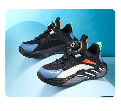 Zapatillas de Otoño Antideslizantes con Suela Flexible y Cierres Giratorios para Niños y Adolescentes - Image 20