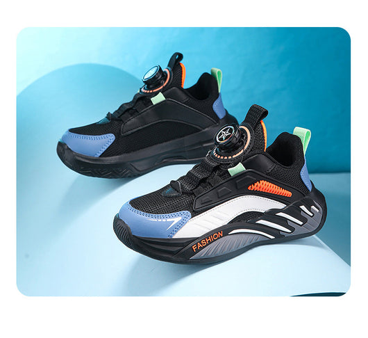 Zapatillas de Otoño Antideslizantes con Suela Flexible y Cierres Giratorios para Niños y Adolescentes - Image 20