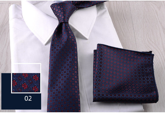 Combo Corbata y Pañuelo de Bolsillo para Hombre Profesional - Image 37