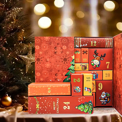 Calendario de Adviento con Cajas de Regalo - Empaques Navideños Reutilizables - Image 5