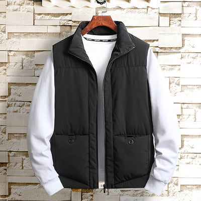 Chaleco Casual de Algodón para Hombre - Abrigo Otoñal - Image 11