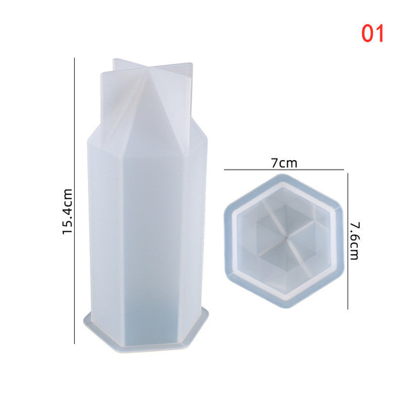 Molde de Silicona Epoxi Cristal para Velas Artesanales - Image 6