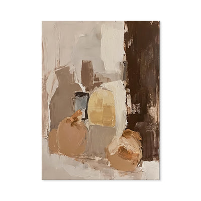 Cuadro Abstracto Moderno en Óleo - Lienzo Enrollable sin Marco para Decoración - Image 6