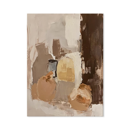 Cuadro Abstracto Moderno en Óleo - Lienzo Enrollable sin Marco para Decoración - Image 6