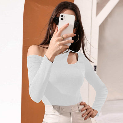 Blusa Casual de Manga Larga con Detalle Calado en la Cintura - Image 18