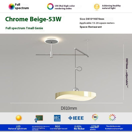 Lámpara Colgante Platillo Volador para Restaurante - Image 11